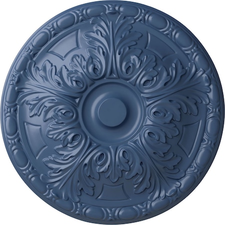 Ekena Millwork Granada Ceiling Medallion (Fits Canopies up to 4 1/4"), Hand-Painted Americana, 15 3/4"OD x 5/8"P CM16GAAMF
